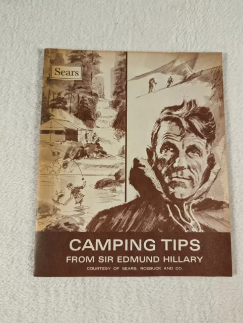 SEARS SIR EDMUND Hillary Single Burner Propane Tank Camping