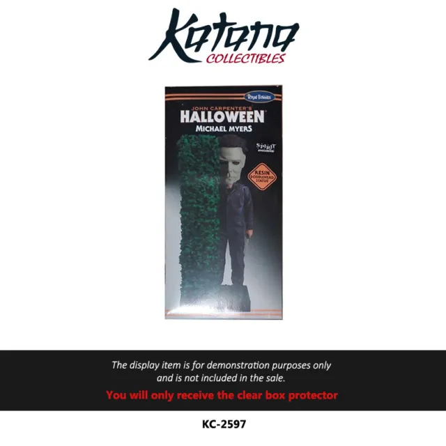 Protector For Royal Bobbles Halloween Michael Myers Resin Bobblehead Statue