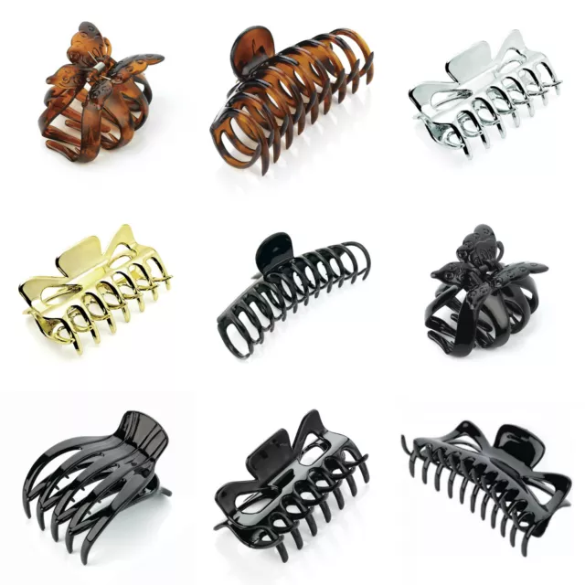 Ladies Large Hair Claw Clamps Clips Butterfly Claw Clamp Hair Accessories