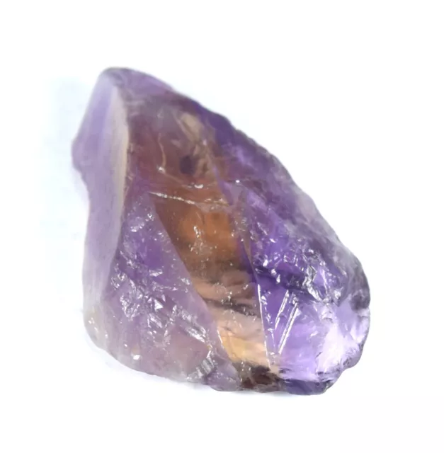 30.35 CT Natural Two Tone Bolivia Ametrine Untreated FACET Loose Rough