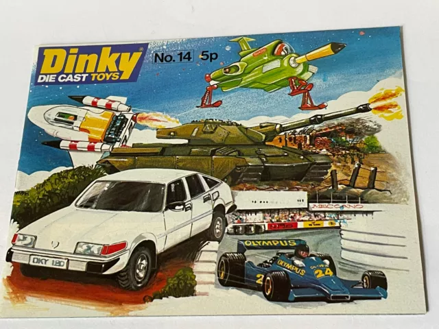 VINTAGE DIECAST DINKY TOYS 1979 CATALOGUE No 14 VERY GOOD CONDITION Free P&P