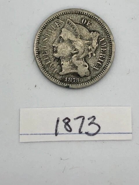 1873 Three Cent Nickel