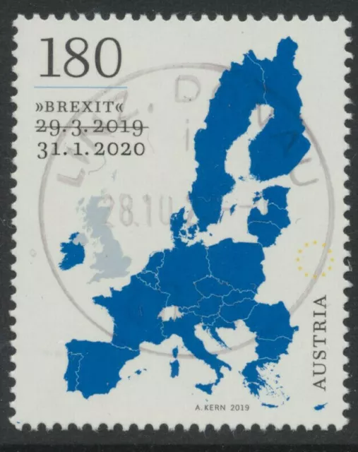 Brexitmarke - Brexit Stamp - gestempelt - ausverkauft