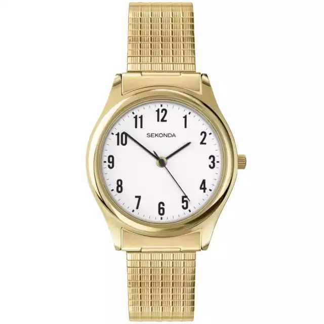 Sekonda Men's Classic Gold Plated Watch Stainless Steel