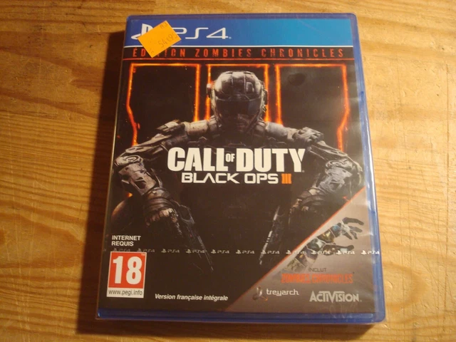 Jeu PS4 Call Of Duty Black Ops 4 (IIII) - Neuf Sous Blister, PAL, éditeur Sony
