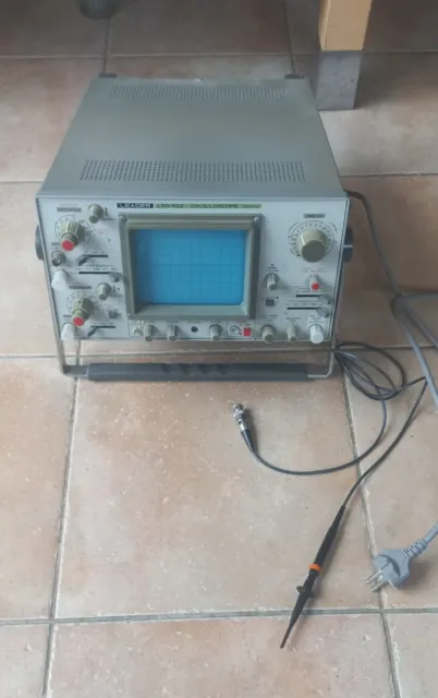 Tested Leader LBO-522 2 Channel Oscilloscope 20MHz