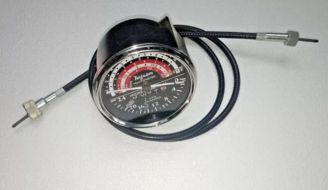 Massey Ferguson Tachometer with Cable fits MF35,MF50,MF65,MF135,MF150 Tractor