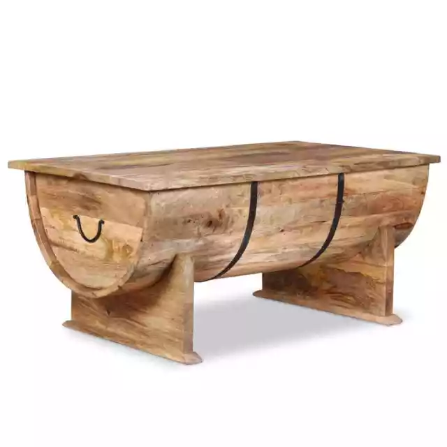 Mangoholz Massiv Couchtisch 88x50x40 cm Kaffeetisch Beistelltisch Tisch vidaXL