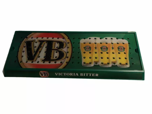 VB Victoria Bitter Beer Plastic Bar Drip Tray New Rare Collectable Hotel Pub Bar