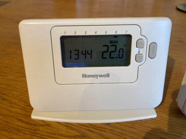 HONEYWELL CM727 RF Wireless Programmable Room Thermostat - White £49.99 -  PicClick UK
