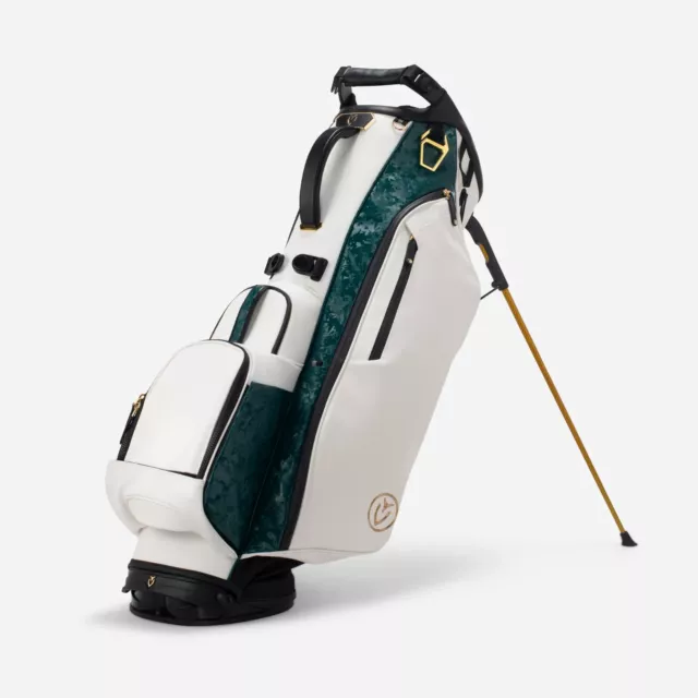 Vessel 2023 Season Masters Opener Player IV Pro Stand Green Golf Bag 6 Way Top