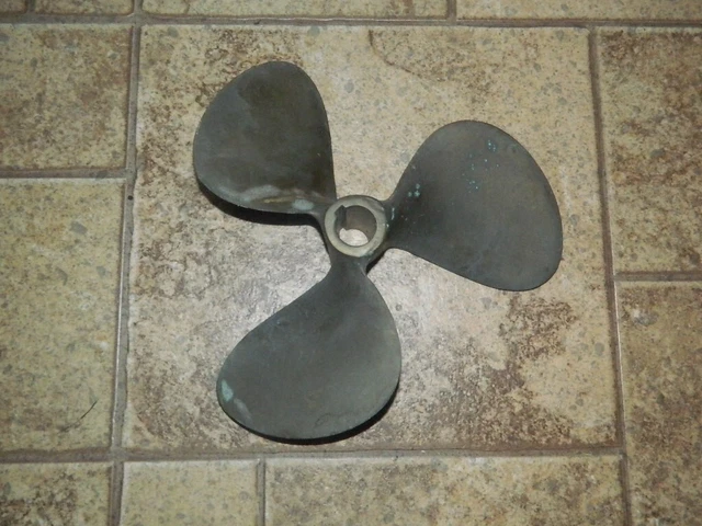 Boat Brass 3 Blade Propeller