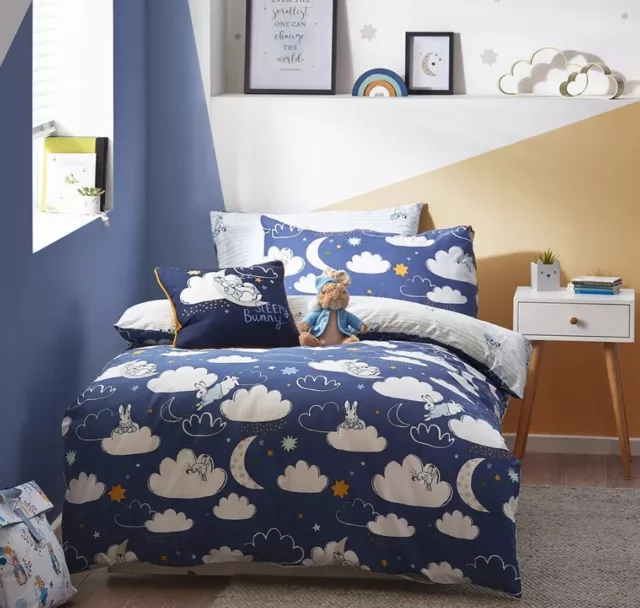 Sleepy Head Peter Rabbit™ Duvet Cover Set Blue