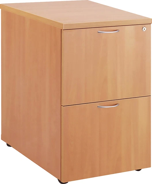 First Two Drawer Filing Cabinet Beech TES2FCBE2