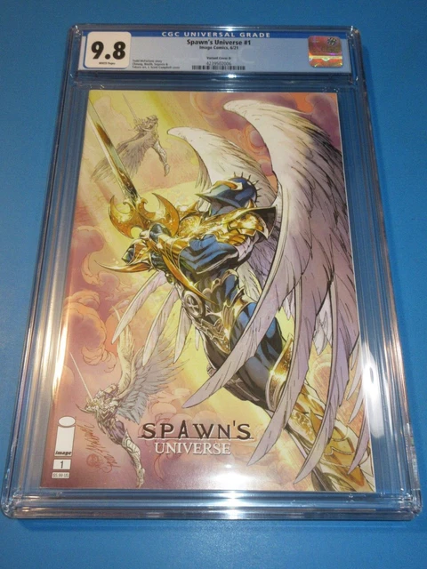 Spawn's Universe #1 J Scott Campbell Redeemer Variant CGC 9.8 NM/M Gorgeous Gem