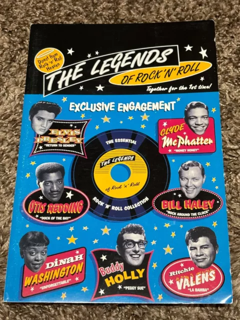 The Legends of Rock & Roll Commemorative Stamps 1993 Buddy Holly Elvis Presley