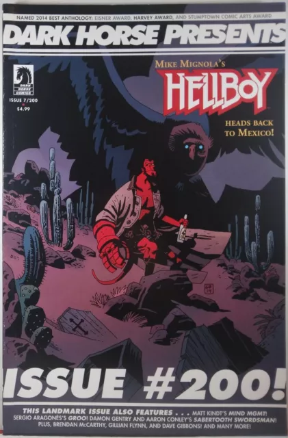 🔴🔥 DARK HORSE PRESENTS #200 MIKE MIGNOLA HELLBOY 2014 #7 Matt Kindt GROO BPRD