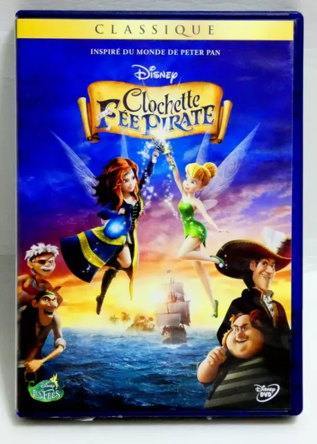 Clochette Fee Pirate Walt Disney Dvd Dessins Animes Losange N°110 Film Animation