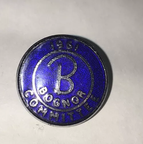 1961 Butlins Bognor Committee Enamel Badge