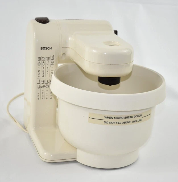 VINTAGE BOSCH UM4 Compact TiltHead Stand Mixer Motor Base & Bowl