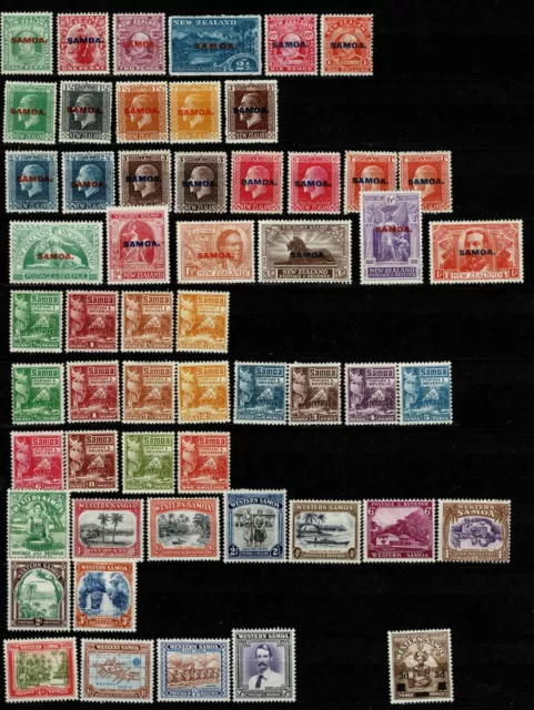 Samoa - 1914 - 1966 A Great Selection See Photos