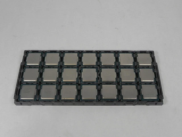 LOT OF 21 INTEL Xeon Processor E3-1230 V5 (Quad-Core, 8M Cache, 3.40GHz) - SR2LE