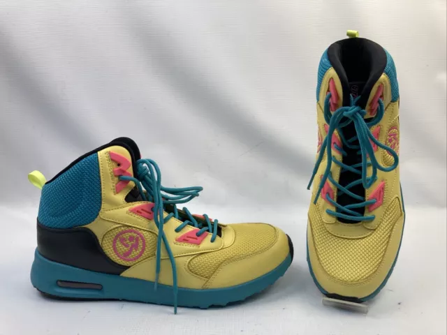 ZUMBA IMPACT MAX Workout Dance Trainers Z Slide Athletic Sneakers Shoes 7.5 Blk 7.59 PicClick UK