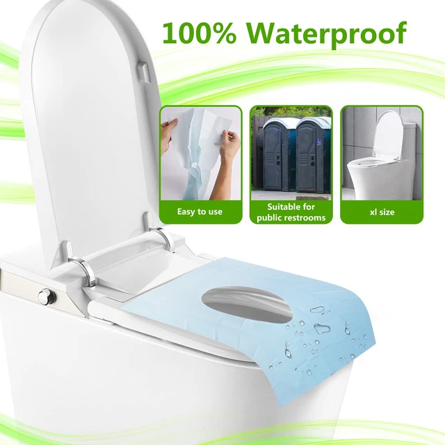 10 piezas funda de asiento de orinal, gran entrenamiento de orinal, baños públicos,