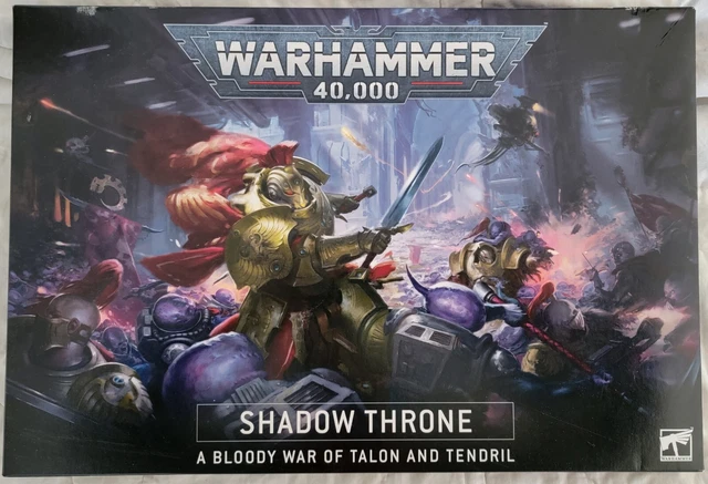 Shadowthrone Box GAMES WORKSHOP WARHAMMER 40k Shadow Throne Complete Box Set £104.31 ...