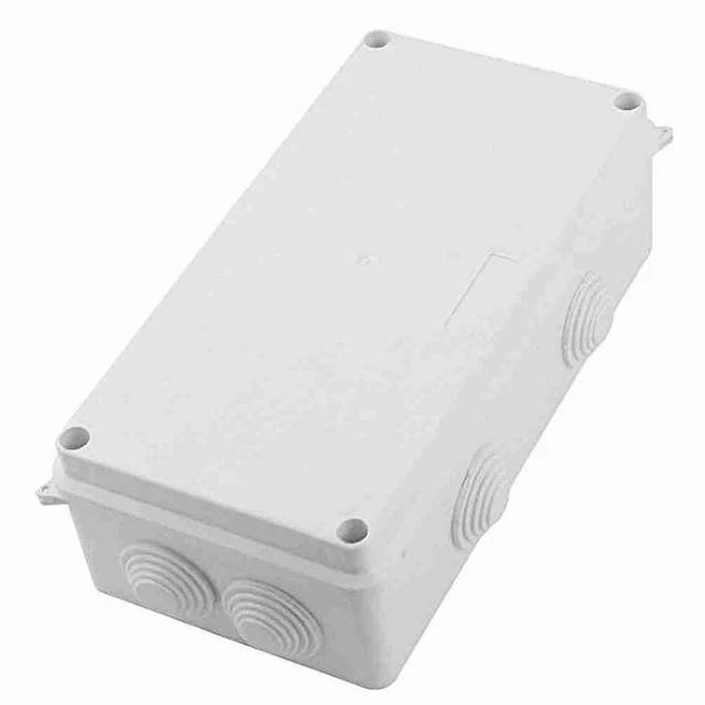 Scatola derivante impermeabile ABS IP65 scatola di derivazione 26 mm foro 8 cavi 200x100x70O2M1
