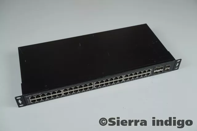 GS2210-48 ZyXEL 48-Port Gigabit Switch with Rack Mount Brackets