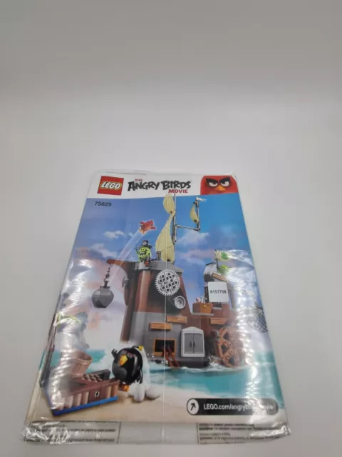 LEGO Piggy Pirate Ship Set 75825 Instructions