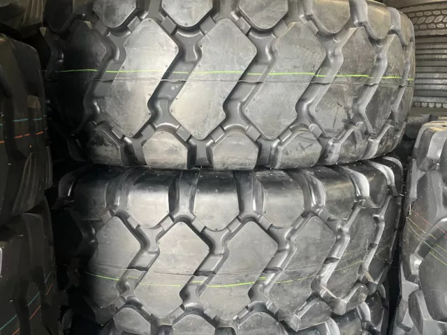 15.5-25 20 PLY E3/L3 LOADER TIRES (1 TIRE) 15.5x25 ROAD CREW TIRES 20PR