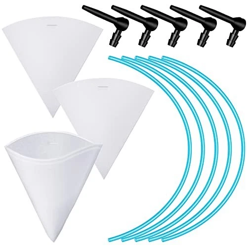 13Pcs Maple Syrup Tree Tapping Kit,5 pcs Taps 5 pcs 2 foot Drop Line Tubes 2 pcs