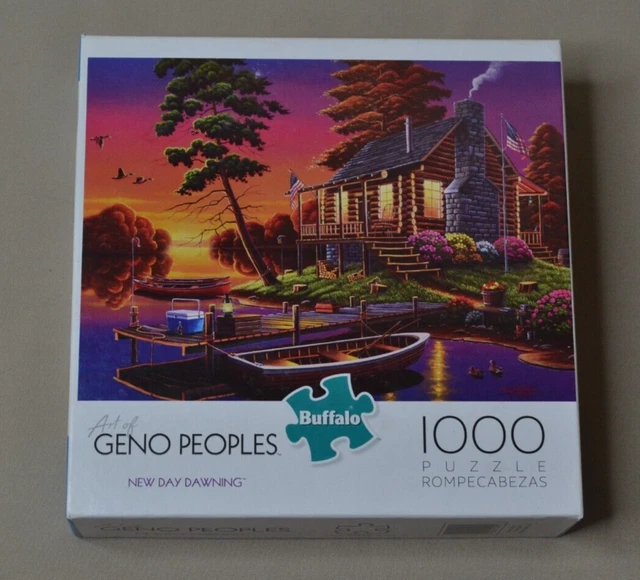 New Day Dawning, by Geno Peoples, 1000 Piece Jigsaw Puzzle, Buffalo Games
