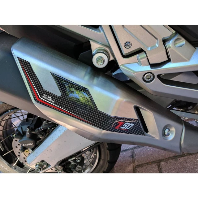 Adesivo 3d Protezione per Carter Marmitta compatibile moto Honda xadv x adv 2017