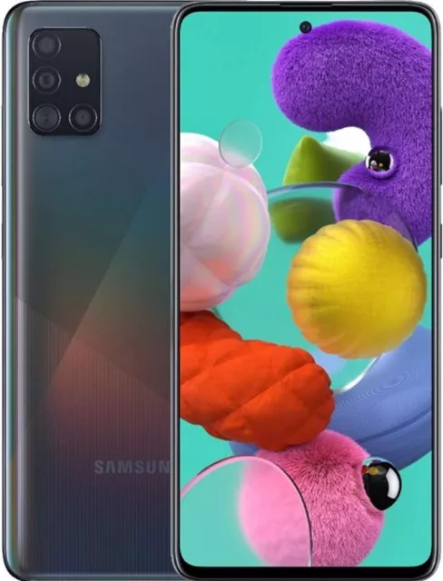 Samsung Galaxy A51 SM-A516U 5G  - 128GB Noir débloqué, jamais utilisé