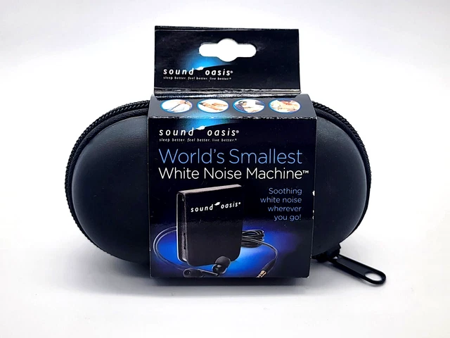 SOUND OASIS sleep supports insomnia World's Smallest White Noise Machine Travel