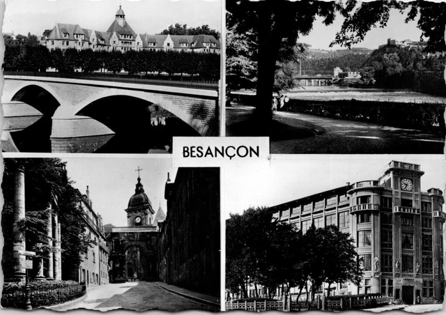 25 BESANCON - Carte souvenir multivues