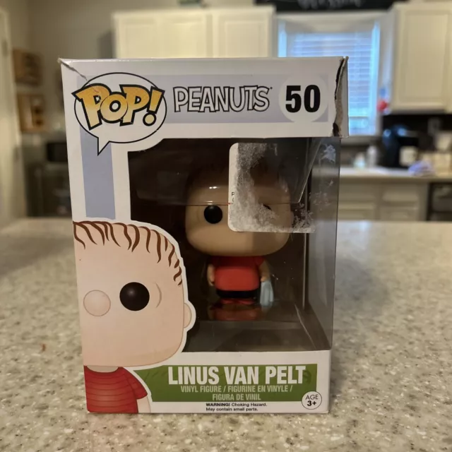 Funko Pop! - Linus Van Pelt - Peanuts #50 Snoopy Charlie Brown 2015 (damage Box)