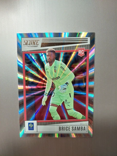 Carte laser Panini Score 2023 Brice Samba