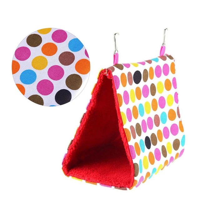 1pc Hängematte Dreieck Papagei Bett Pet Liefert Schlafen Bett Für Pet Shop Hause