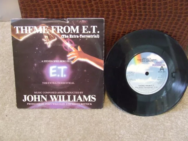 7"  Single Picture Sleeve John Williams Theme From Et Mca800 1982