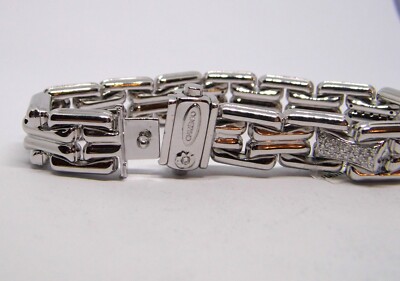 Bracelet or Blanc 18 Signé CHIMENTO 