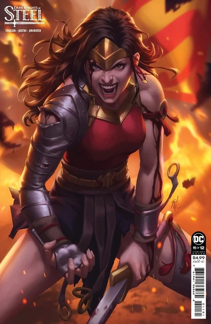 DARK KNIGHTS OF STEEL #11 - Ejikure Card Stock Variant - NM - DC - Presale 06/06