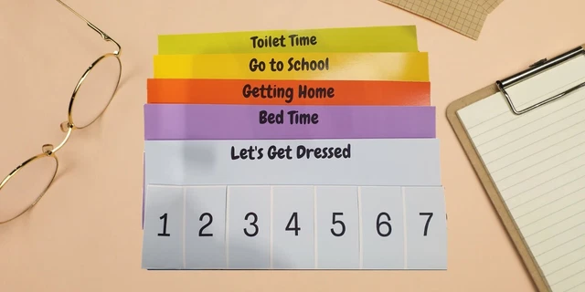 Sen Routines Chart DAILY VISUAL ROUTINE Chart To do/Done visual board ASD/Autism/SEN ...
