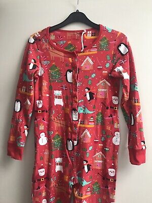 Next Xmas Sleepsuit / All In One Pyjamas Age 11-12 Years *Christmas*