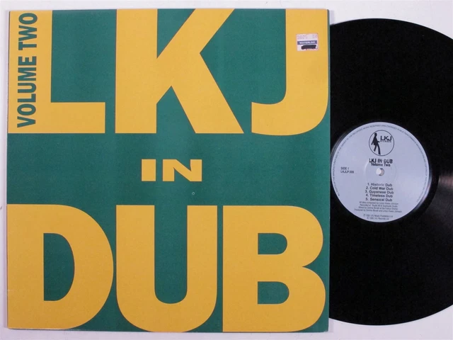 洋楽 LKJ in Dub Volume Two Linton Kwesi Johnson, LKJ in Dub Volume Two, 1992 | Paul Stolper