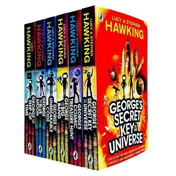 George's Secret Key Series by Lucy Hawking & Stephen Hawking 6 Books - Paperback