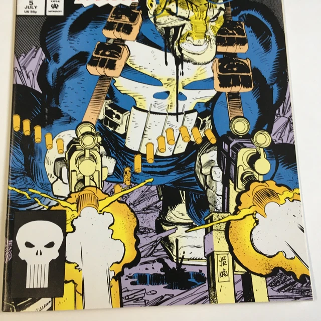 The Punisher War Zone #5 Marvel Comics VF/NM 1992 Romita Jr 3